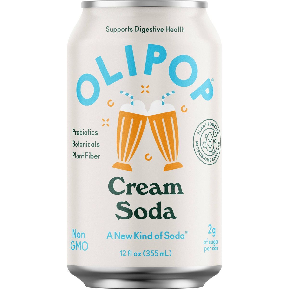 OLIPOP Cream Soda Sparkling Tonic - 12 fl oz | Target