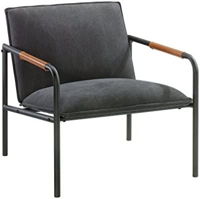 Sauder Boulevard Cafe Metal Lounge Chair, Charcoal Gray finish | Amazon (US)