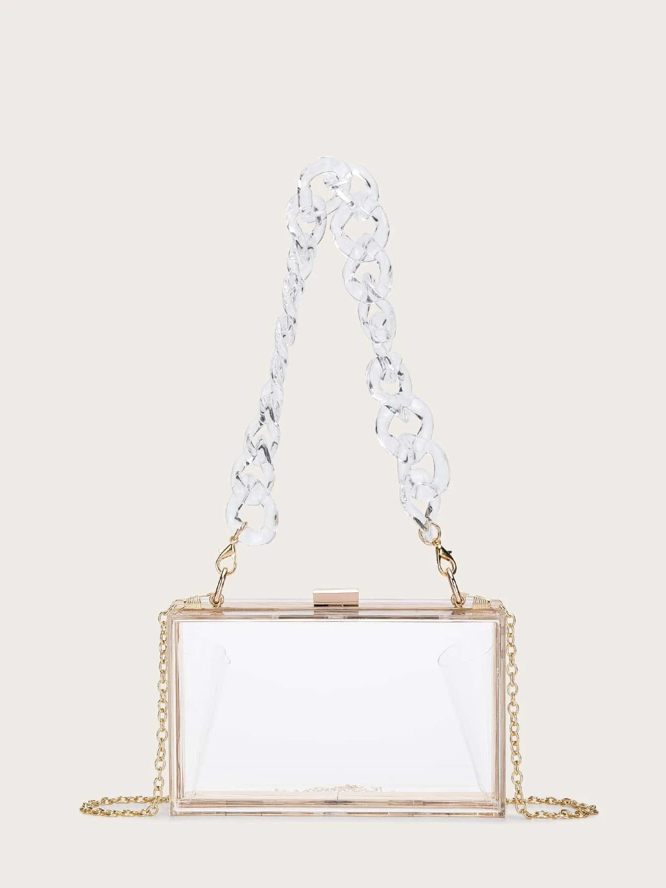 Clear Box Bag | SHEIN