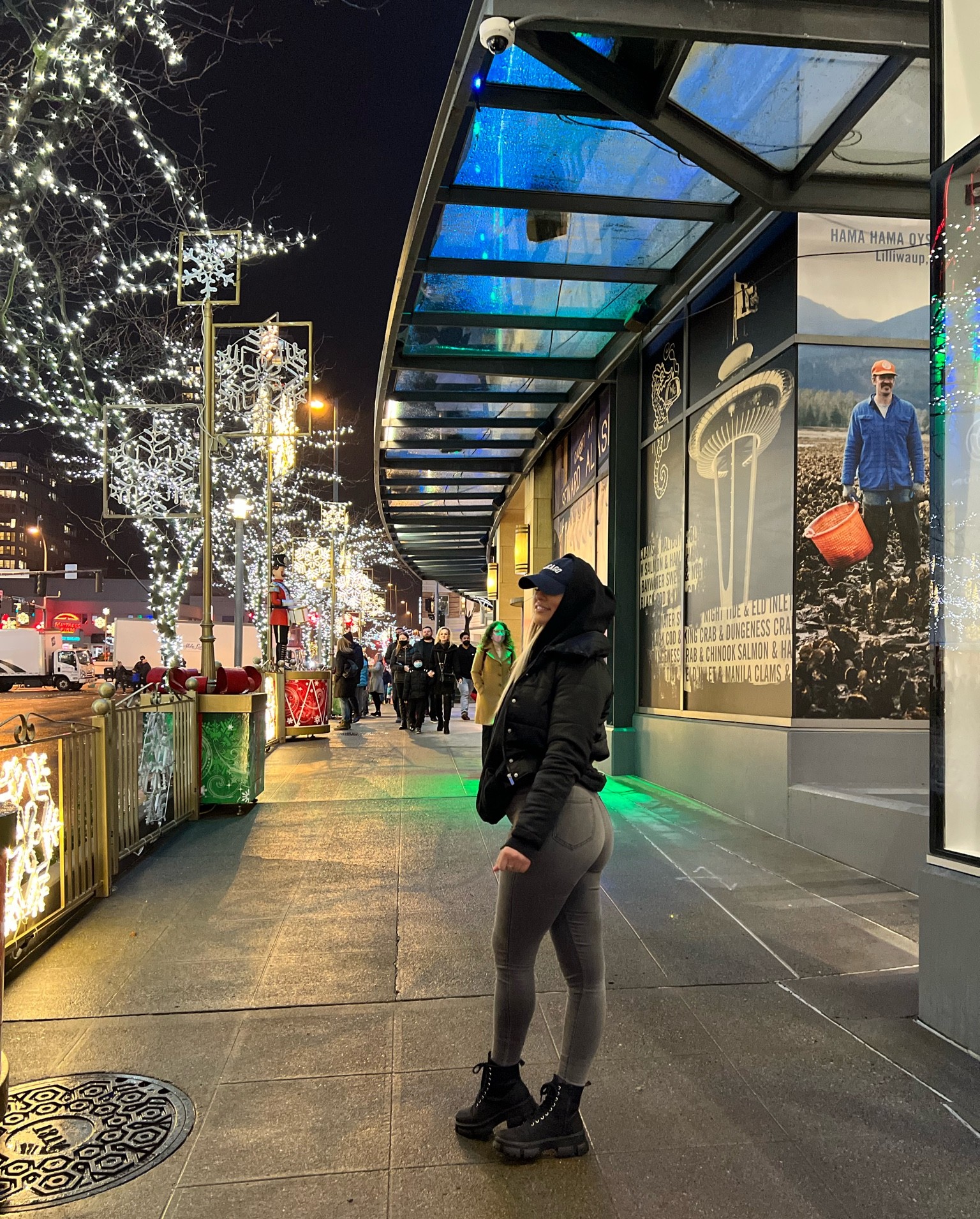 Velour puffer original and Amazon dupe 🖤 