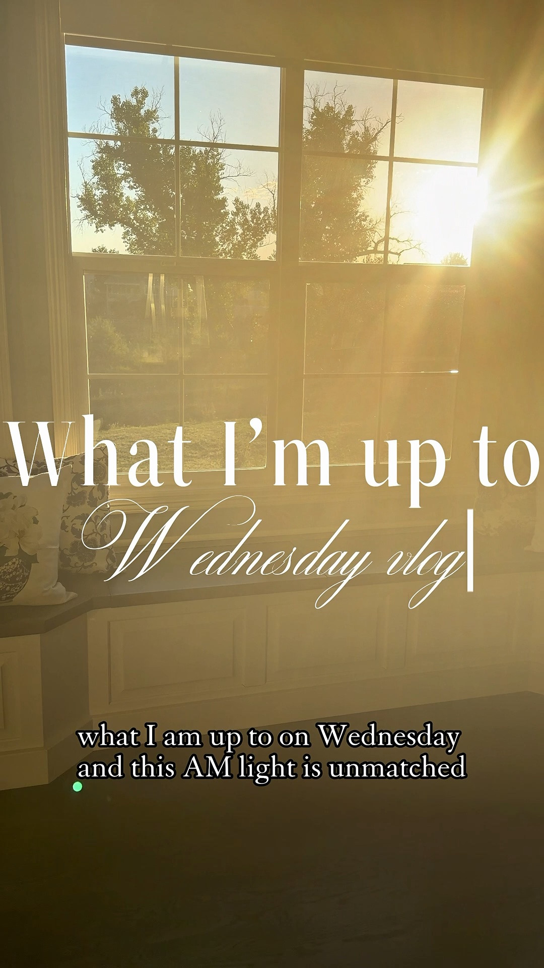 What I’m up to daily vlog!

Weekday vlog, mom vlog, daily routine, grwm

#LTKmomlife #LTKvlog #LTKmorningroutine