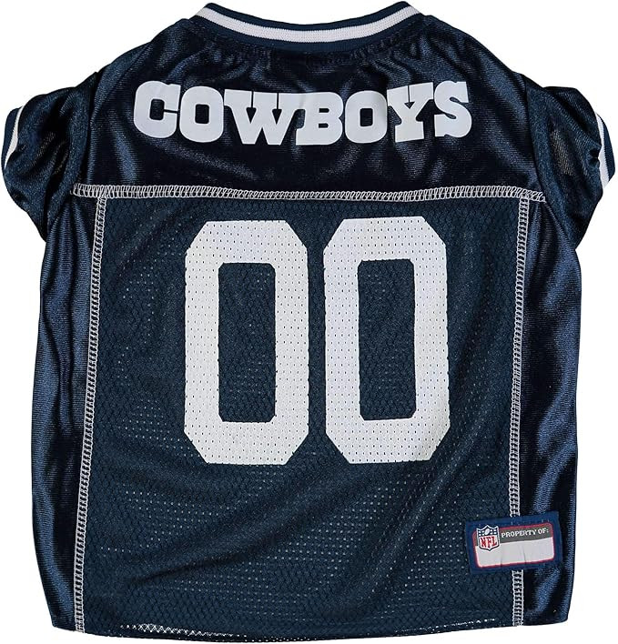 NFL Dallas Cowboys Dog Jersey, Size: XX-Large. Best Football Jersey Costume for Dogs & Cats. Lice... | Amazon (US)