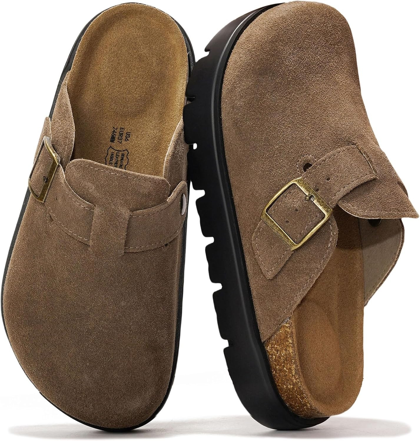 100% Genuine Leather Platform Clogs for Women - Fall Shoes for Women 2026 | Amazon (US)