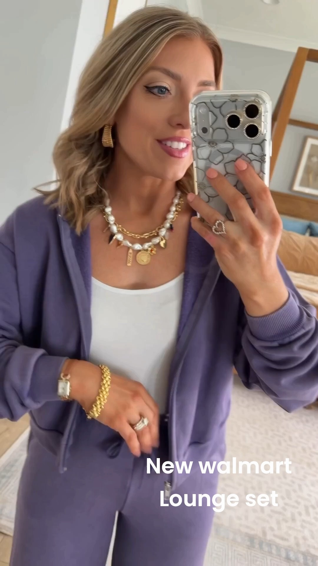 The coziest Walmart lounge set just arrived and I’m obsessed with this gorgeous purple color 💜 This matching hoodie and jogger set is incredibly soft, perfect for travel days, cozy mornings, school drop-off, or relaxing at home. Add your favorite sneakers and you’re ready to go!

#WalmartFashion #WalmartStyle #Loungewear #MatchingSet #TravelStyle #CozyStyle #CasualFashion #WalmartFinds #AffordableFashion #EverydayStyle #ComfyOutfit #MomStyle #OOTD #FallTransition #WalmartNewArrivals

#LTKootd #LTKmomlife #LTKPetite