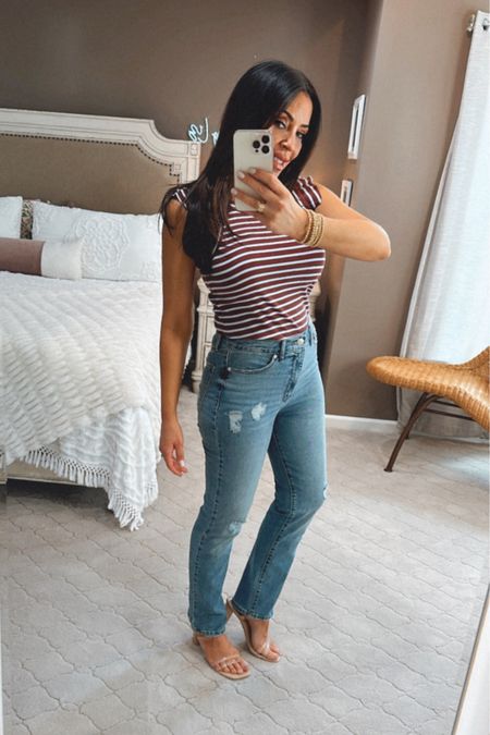 What?! Ok…Sofia Vergara is knows what’s up when it comes to jeans! These have the perfect amount of stretch and fit like a glove. I’m wearing a size 4. Oh and did you see my shirt?!
#walmart #walmartfashion #fashionover40 #summeroutdit #affordablejeans
🦋🤎🦋🤎🦋🤎🦋🤎🦋🤎🦋

#LTKstyletip #LTKfindsunder50 #LTKover40