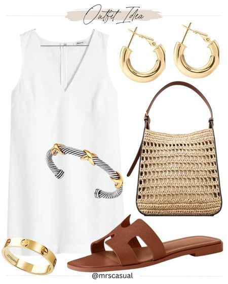White linen dress for summer parties. Outfit idea. Woven bag. Affordable fashion 

#LTKItBag #LTKSeasonal #LTKFindsUnder100