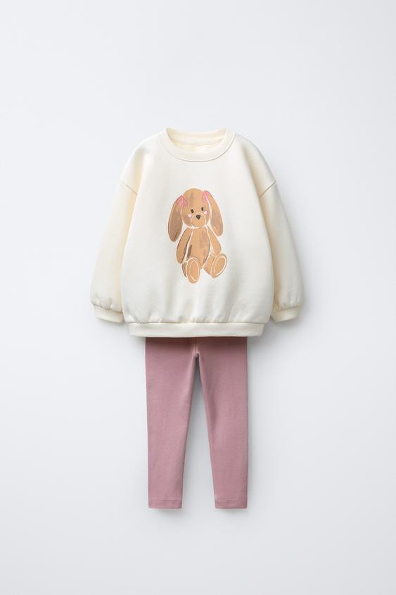SWEATSHIRT AND LEGGINGS SET | Zara US