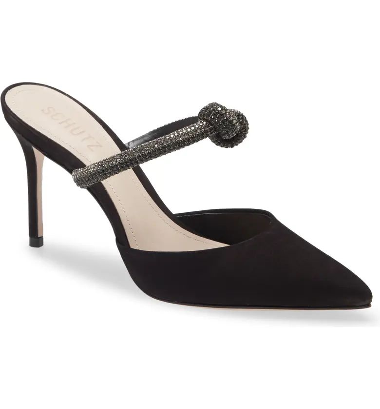 Schutz Pearl Pointed Toe Mule | Nordstrom | Nordstrom