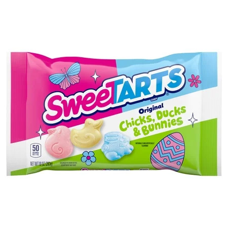 SweeTARTS Chicks, Ducks & Bunnies, Easter Candy, 10 oz | Walmart (US)