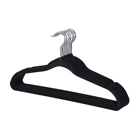 Neatfreak 10-pc. Felt Hangers, One Size , Black | JCPenney