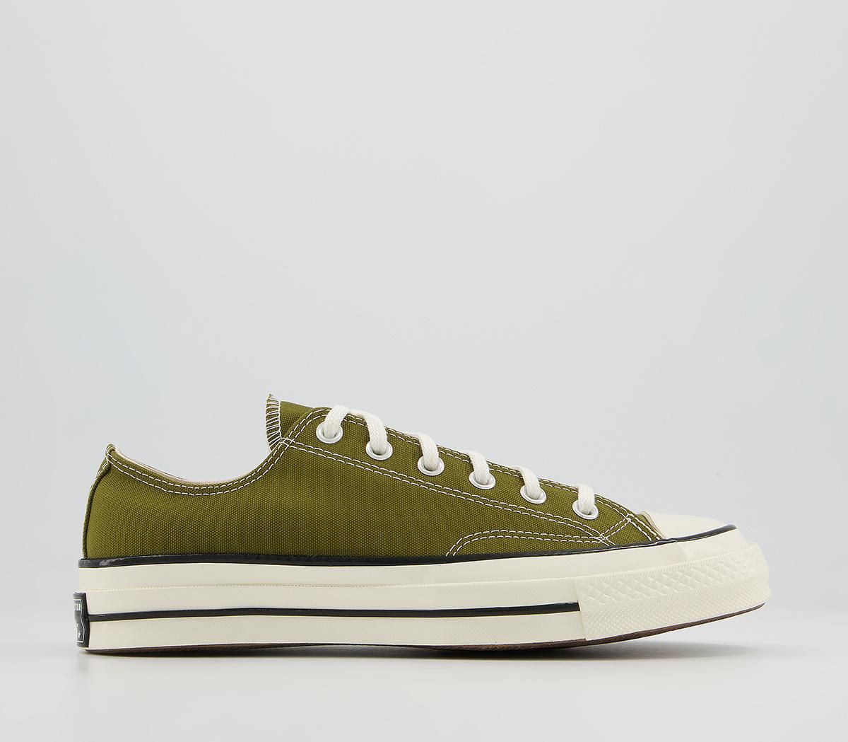 Converse All Star Ox 70s Trainers Dark Moss Egret Black - His trainers | Offspring (UK)