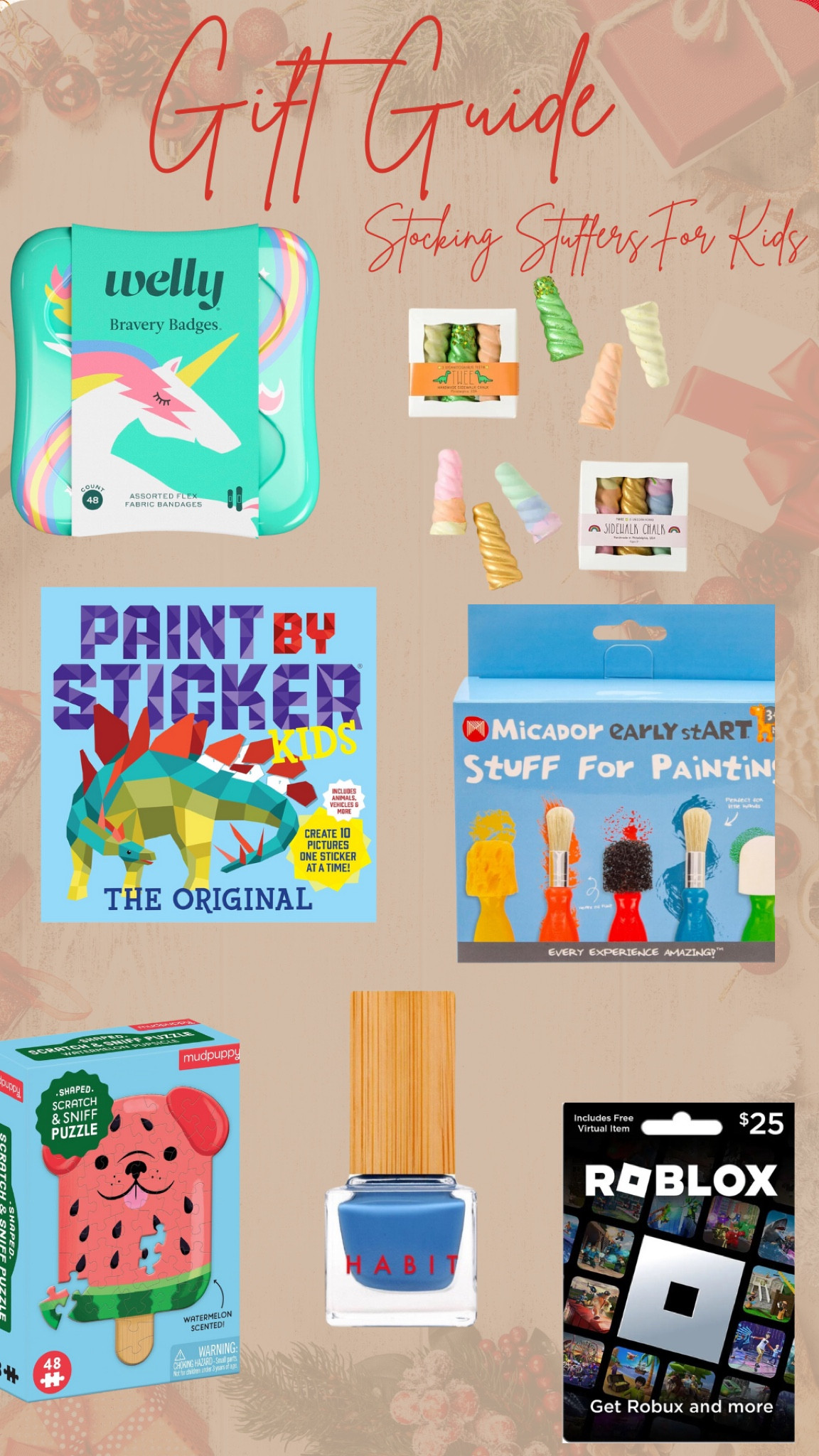 Gift guide of stocking stuffers for kids

#LTKHoliday #LTKGiftGuide #LTKKids