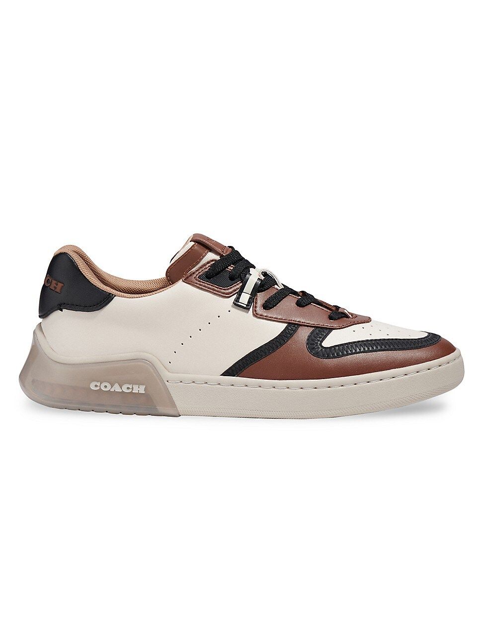 Men's Citysole Leather Court Sneakers - Saddle Chalk - Size 8 | Saks Fifth Avenue