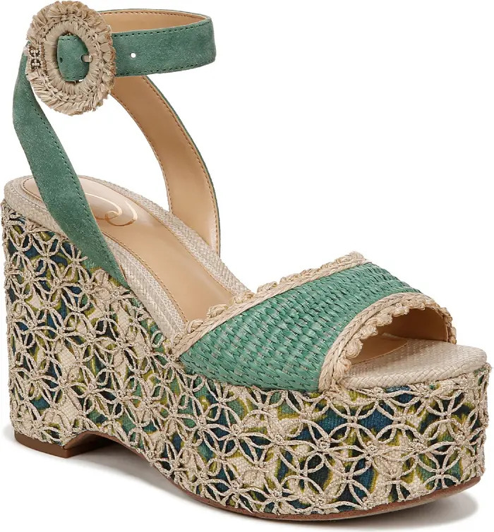 Amber Espadrille Platform Ankle Strap Sandal (Women) | Nordstrom Rack