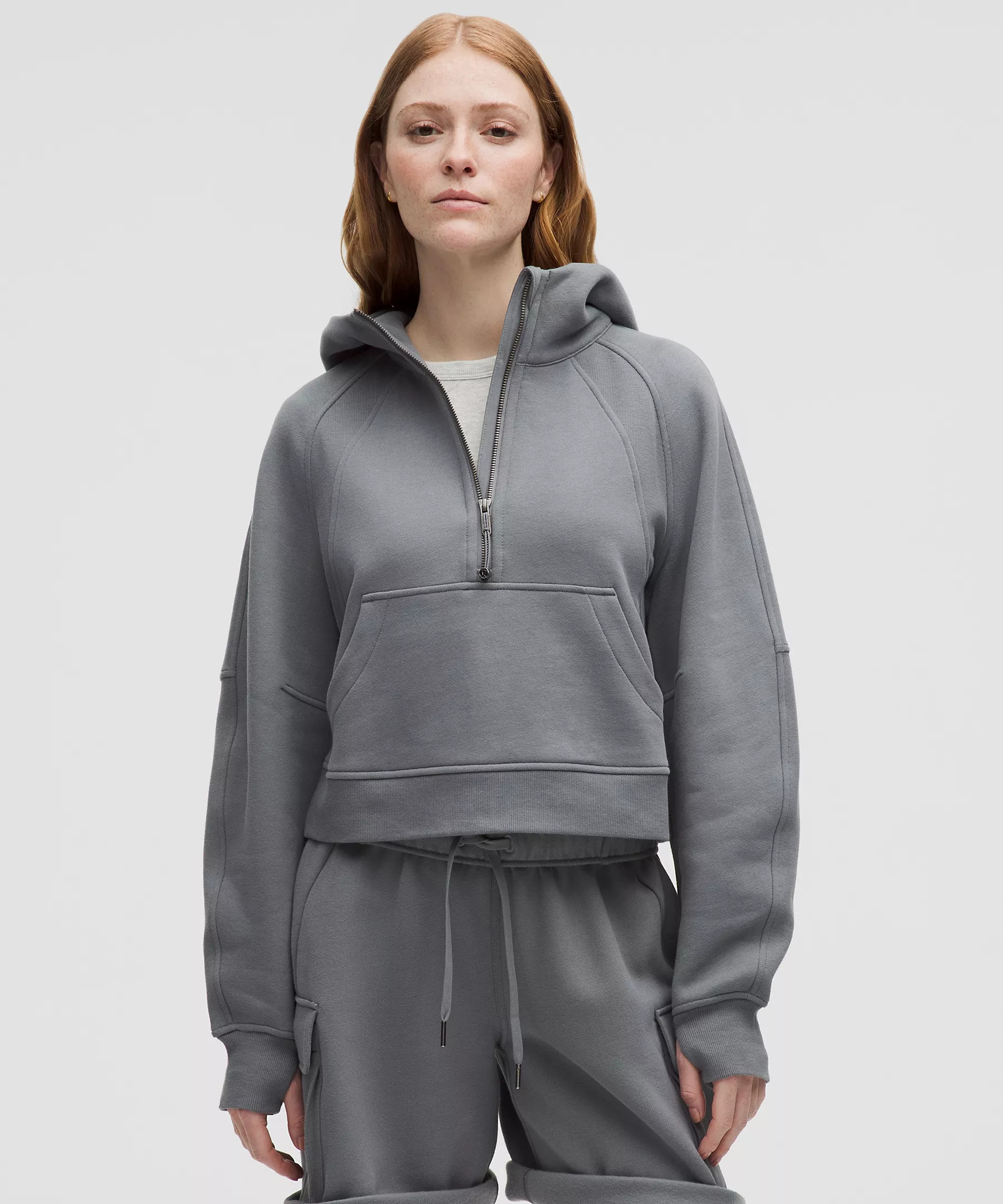 Scuba Oversized Half-Zip Hoodie | Women's Hoodies & Sweatshirts | lululemon | Lululemon (US)