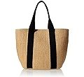 The Drop Tracy Large Canvas Detail Straw Tote | Amazon (US)