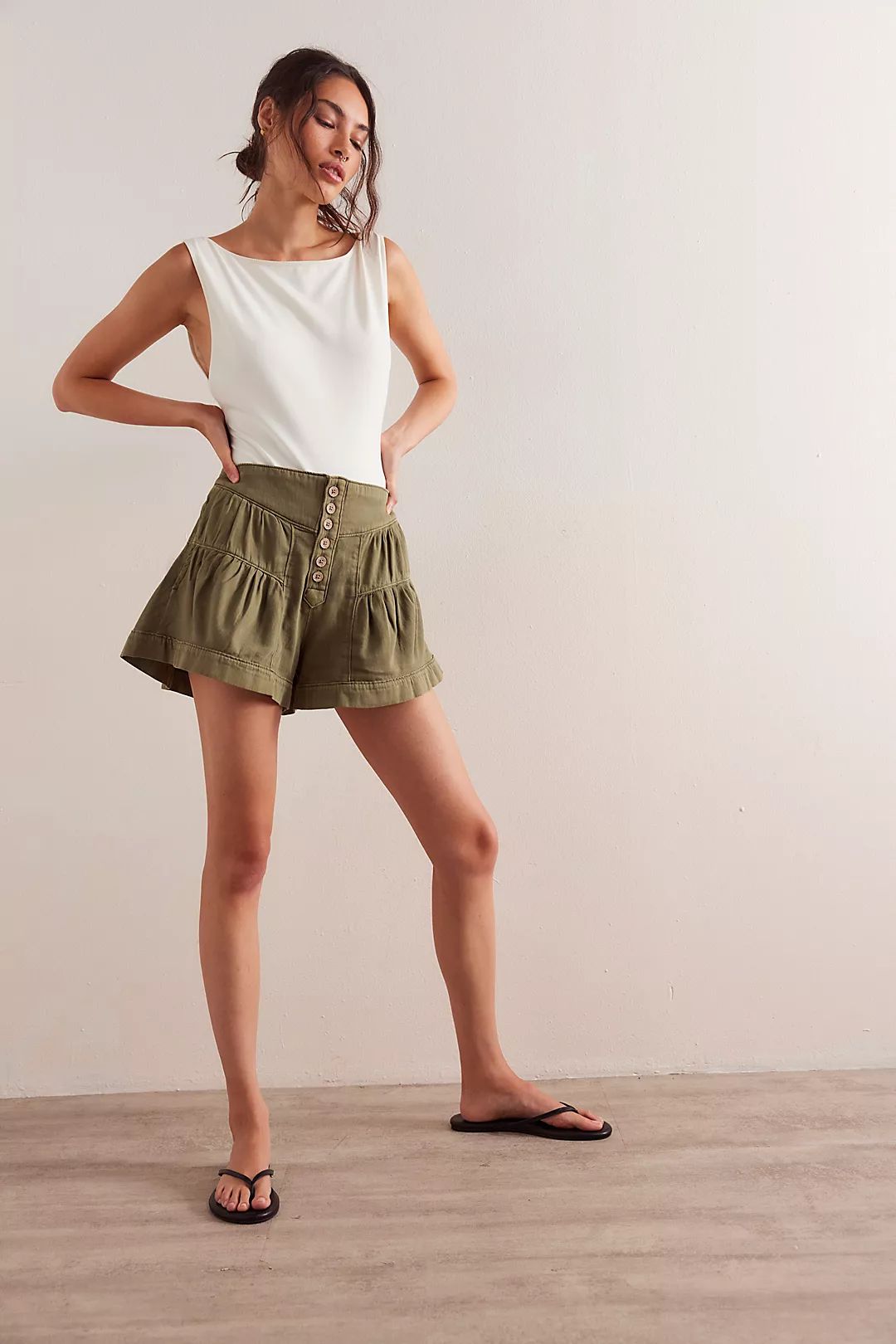 We The Free Fleur Denim Shorts | Free People (Global - UK&FR Excluded)