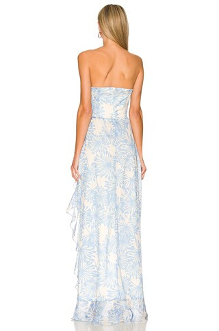 X REVOLVE Eden Gown in Wish Print | Revolve Clothing (Global)