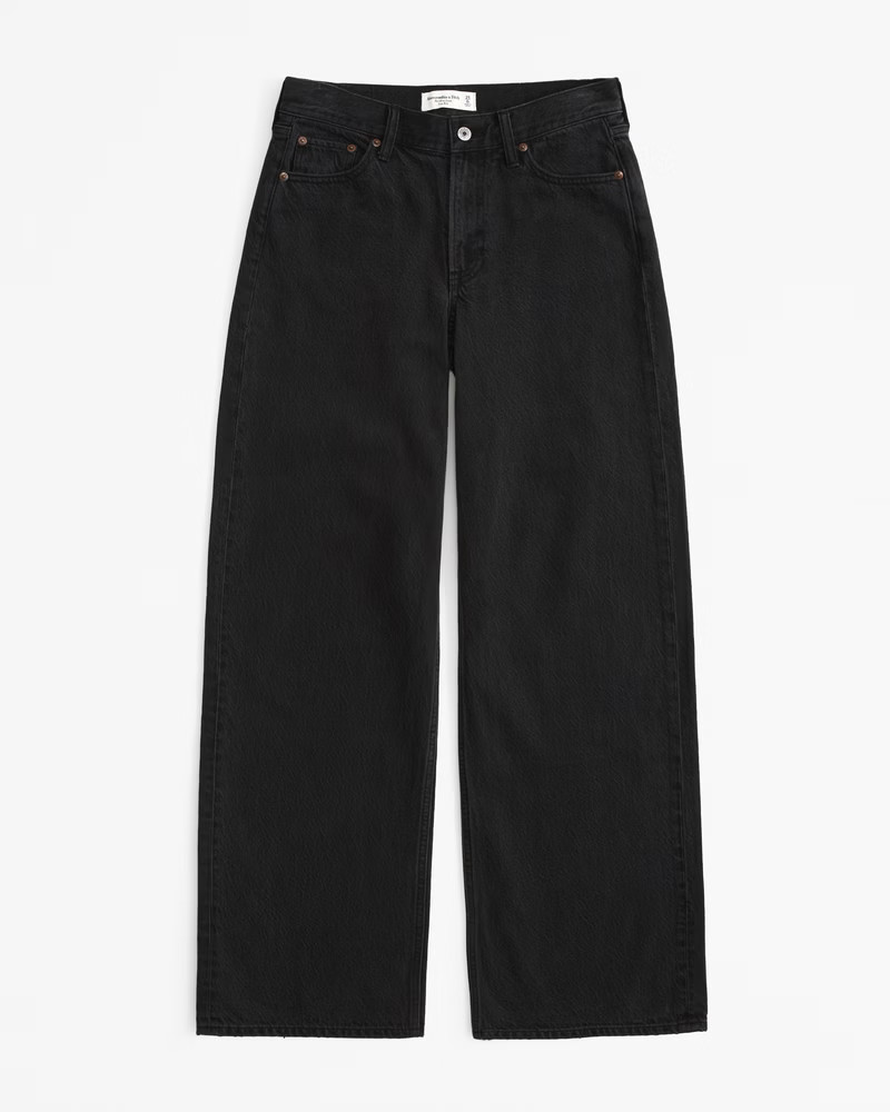 Women's Low Rise Ultra Loose Jean | Women's Bottoms | Abercrombie.com | Abercrombie & Fitch (US)