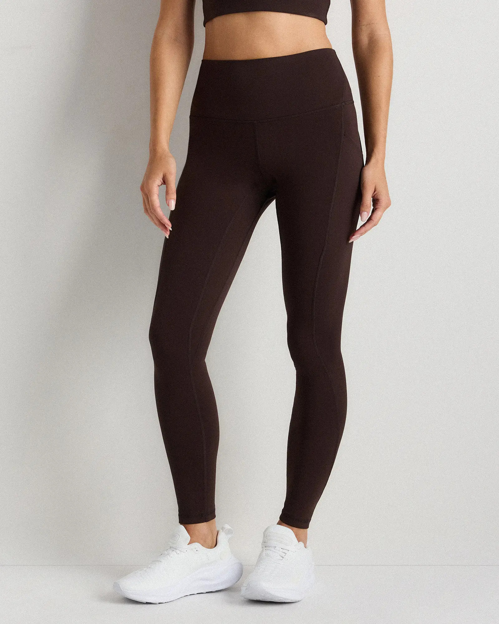 Ultra-Form High-Rise Pocket Legging in Espresso | Quince