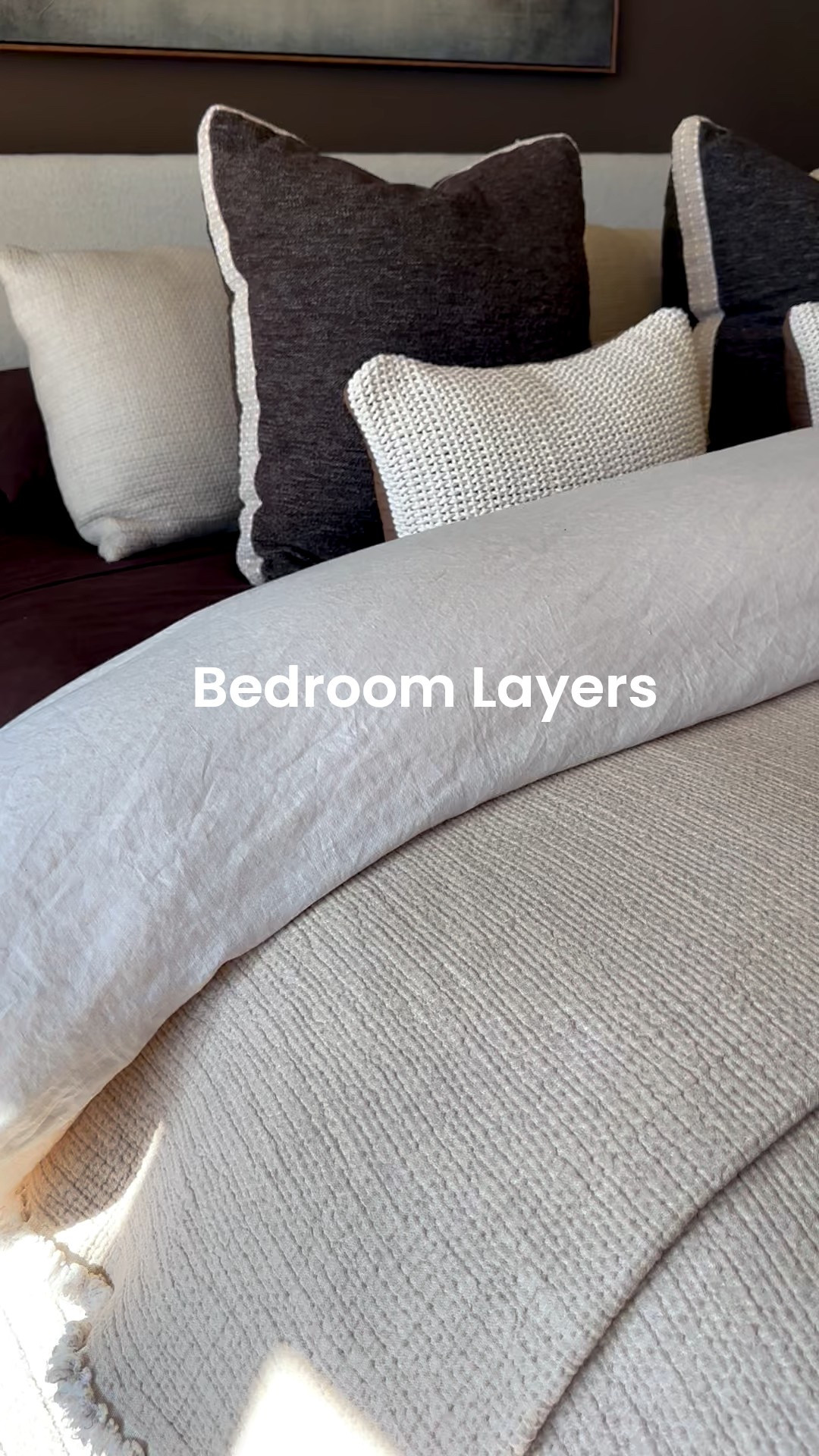 Layers of cozy comfort on my bed but also in the textures in the bedroom. 


#LTKHome #LTKdayinmylife #LTKOver40