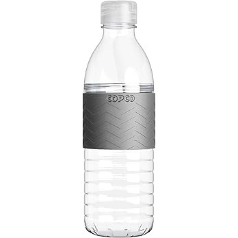 Copco Hydra Water Bottle with Spill-Resistant Lid, 16.9 oz - Reusable Tritan Non-Slip Sleeve, Twi... | Amazon (US)