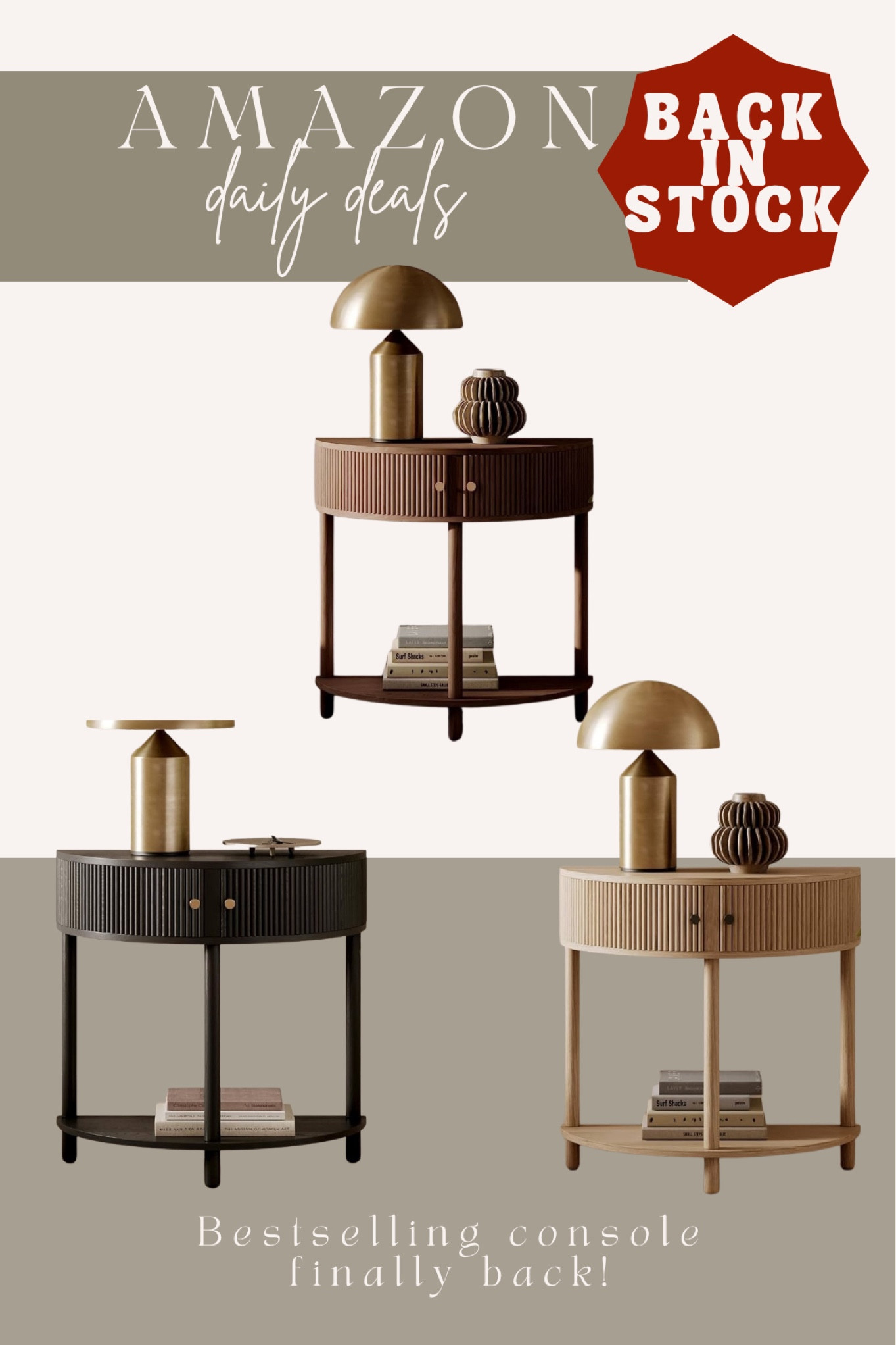 Bestselling fluted console
Living room
Amazon home
Side table
Nightstands

#LTKsalealert #LTKSeasonal #LTKhome