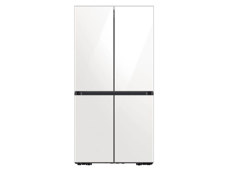 White Glass BESPOKE 4-Door Flex&trade; Refrigerator (29 cu.ft.) - BNDL-1616345529310 | Samsung US | Samsung