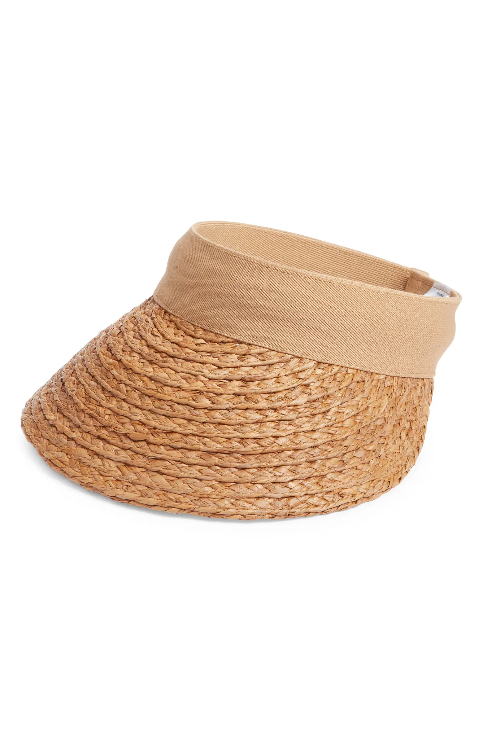 Plaited Straw Visor | Nordstrom
