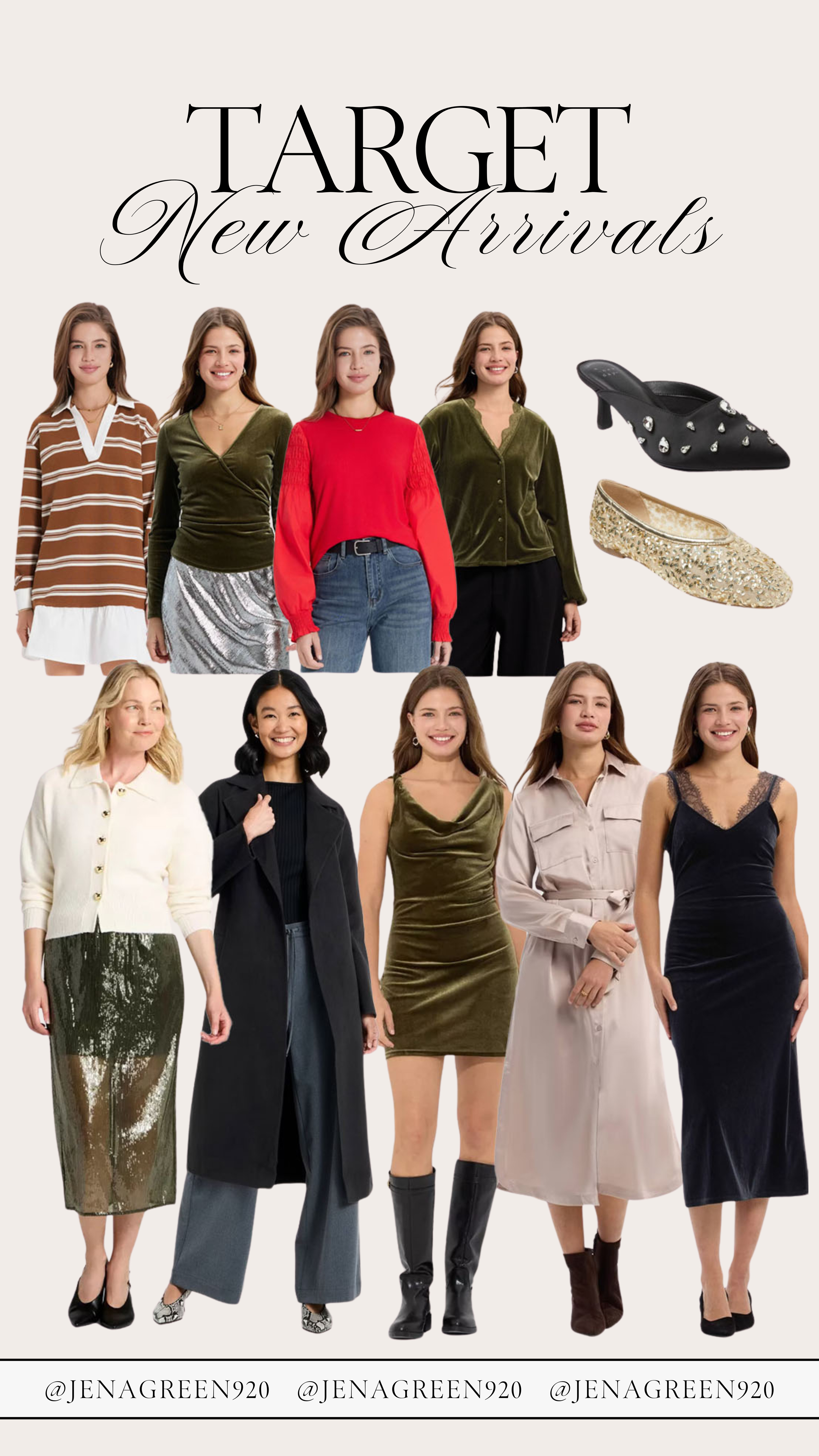 Target New Arrivals | Target New Fashion | Target Holiday Looks | Target Holiday Outfits 

 #LTKGiftGuide #LTKHoliday #LTKFindsUnder100
