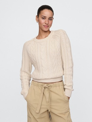 Classic Cable-Knit Sweater | Gap (US)