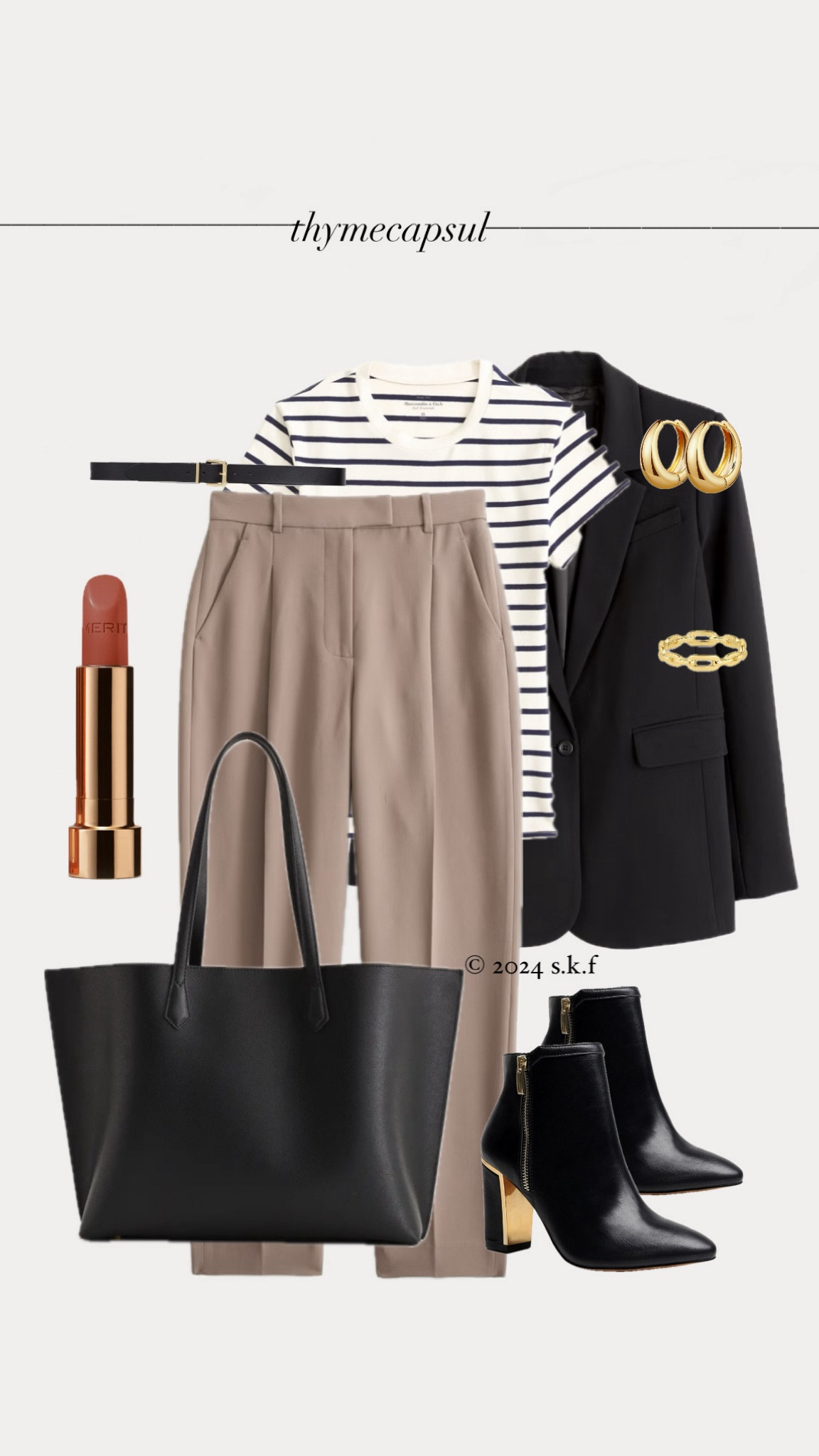 Classic black blazer outfit.

#falltrends #transitionaloutfits #tailoredpants #trousers #classicstyle #elegantstyle

#LTKStyleTip #LTKWorkwear #LTKFallSale