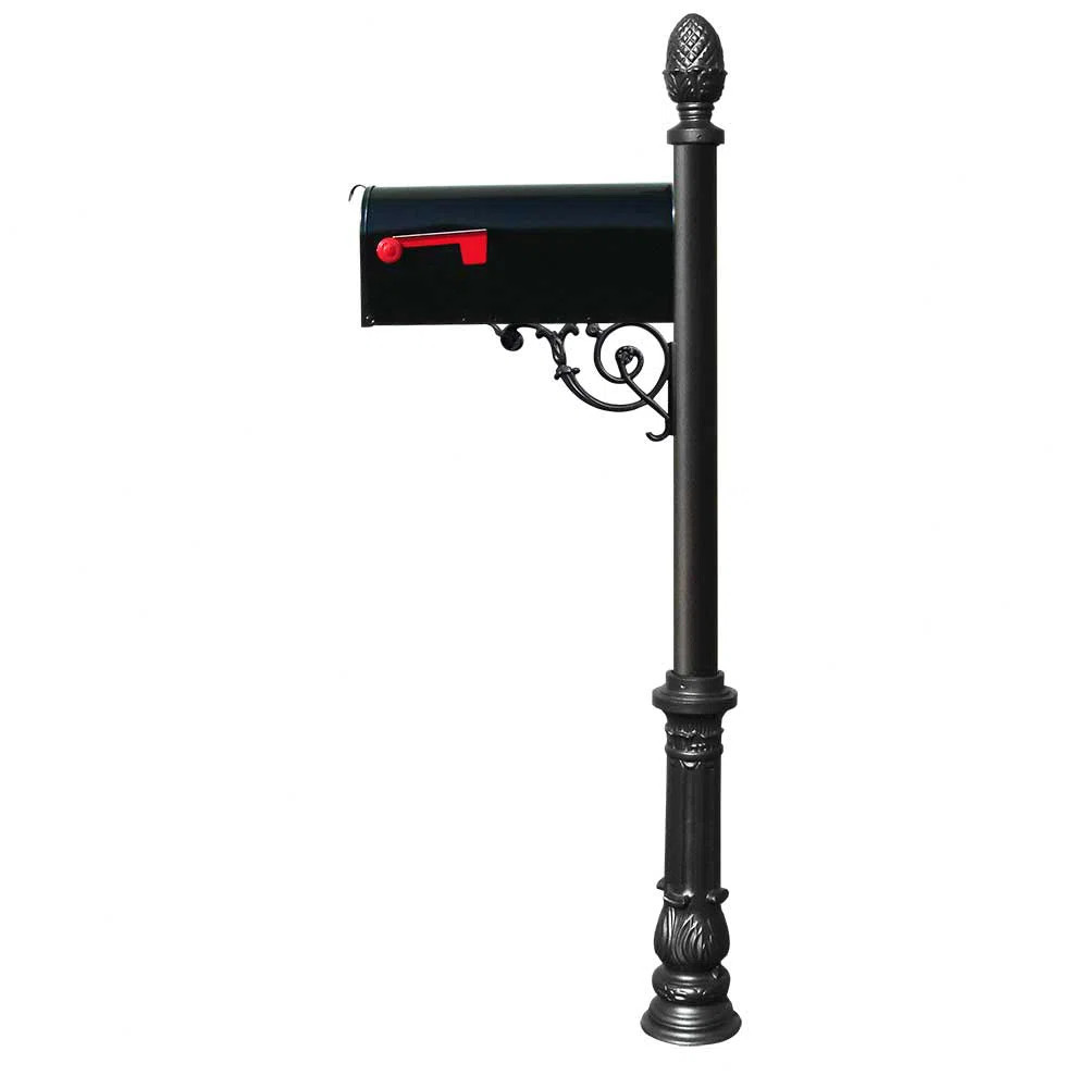 Lewiston Mailbox Post Mounted Mailbox | Wayfair North America