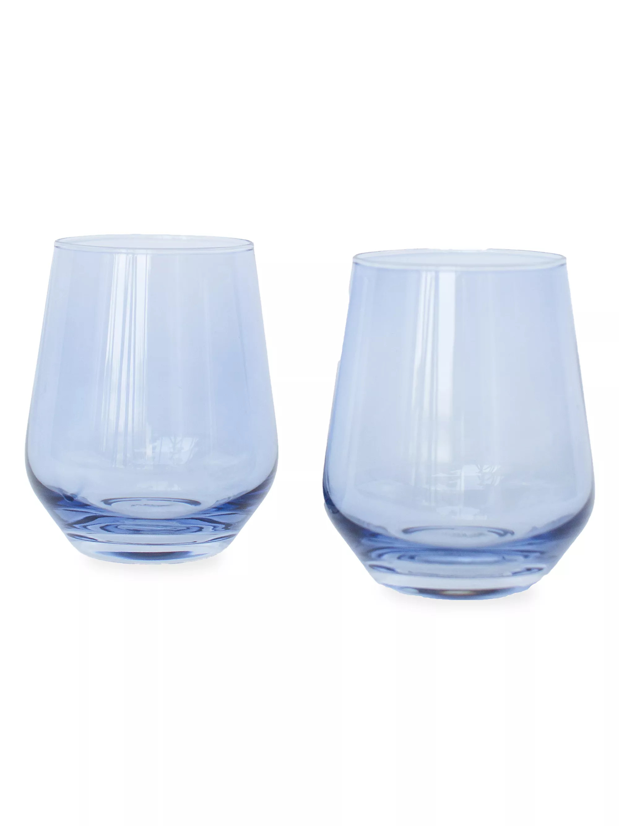 Tinted Stemless Wine Glasses 2-Piece Set | Saks Fifth Avenue