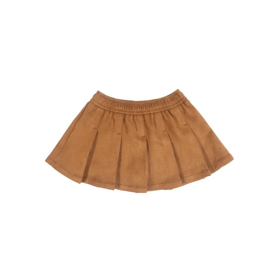 Wonder Nation Toddler Girl Suede Skort, Sizes 12M-5T | Walmart (US)