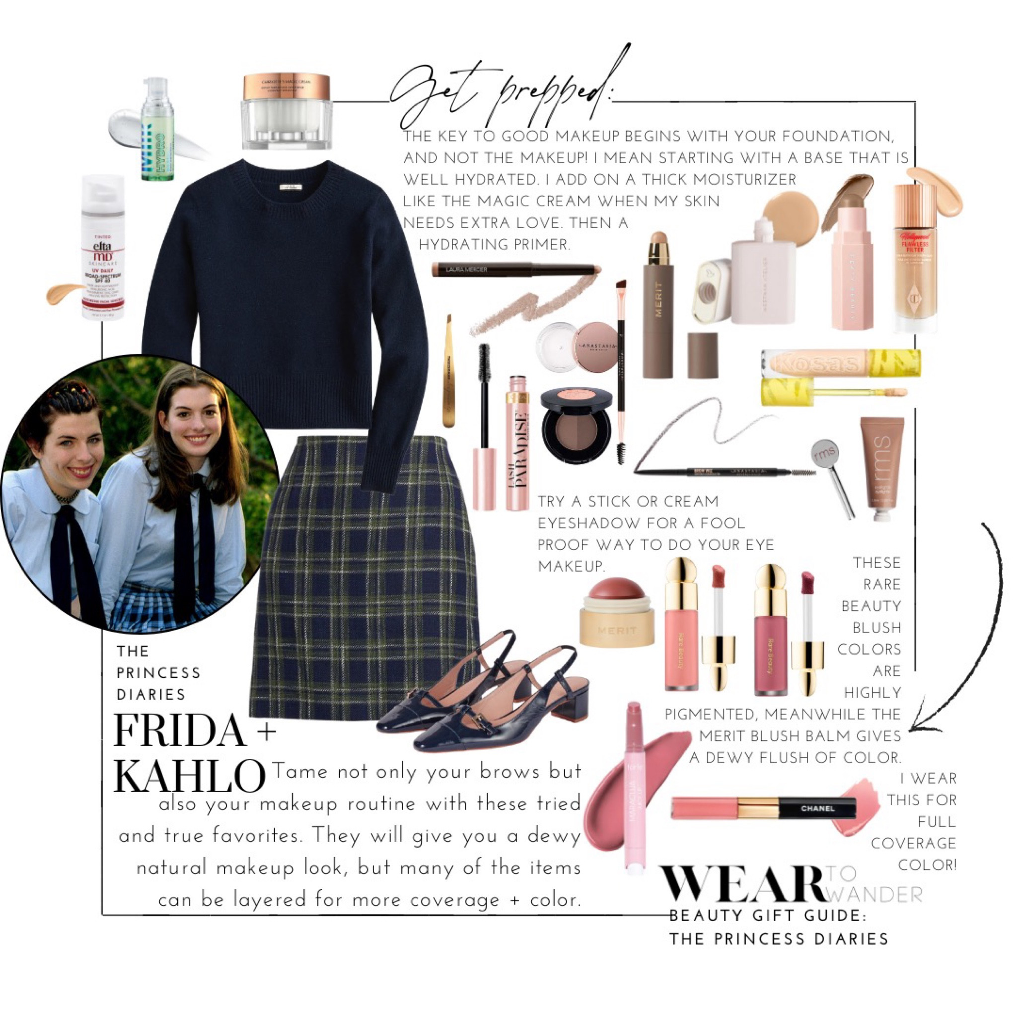 As mentioned in stories, I haven't felt well for a few days now. This meant I was in bed a lot, and fell completely out of my routine.  Today was my first day feeling like myself, and all I wanted to do was get back into that routine. 

Tonight's Princess Diaries Gift Guide is fitting, as it includes my AM/PM skincare routine, as well as hair and makeup for the days I need a little "Mia" transformation. I know the boards have a lot more verbiage than usual, but I'm writing up a complete page with this information for anyone needing help at the beauty counter. I'll share the page in stories when it is complete!

Everything in my routine may not work for you, but these are honest reviews and recommendations of things that have worked well for me. If you ever have a question about a product- please don't be shy. Message me! I'm always happy to help where I can.

What is your one beauty item that you'd suggest to anyone? For me, it's first sunscreen. Then the Biologique Recherche P50. I haven't found anything that I love more or that works better. 



#LTKHoliday #LTKSeasonal #LTKGiftGuide