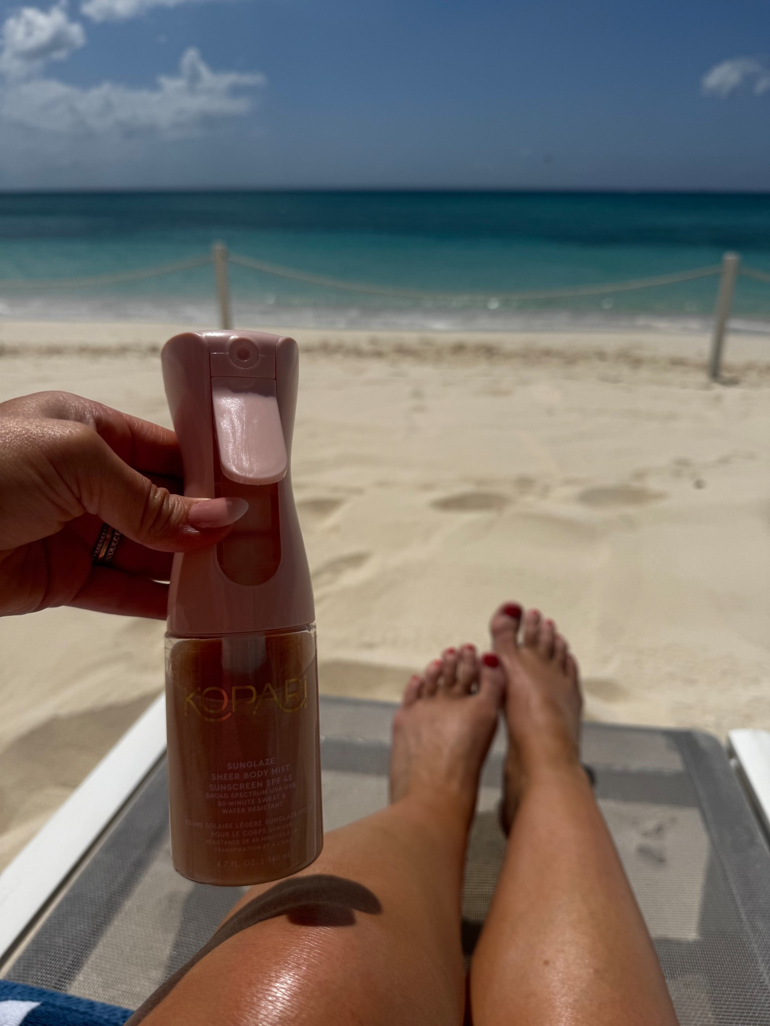 The viral sunscreen that is legit! Loving this Kopari brand. Not only does it protect me from the sun but it makes my skin glow!!
#vacationmusthave #sunscreen

#LTKFindsUnder50 #LTKTravel #LTKSeasonal