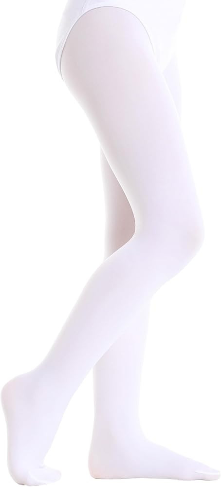 Toddler Girls Tights Dance Ballet Footed Leggings Ultra Soft Stockings for Kids Students | Amazon (US)
