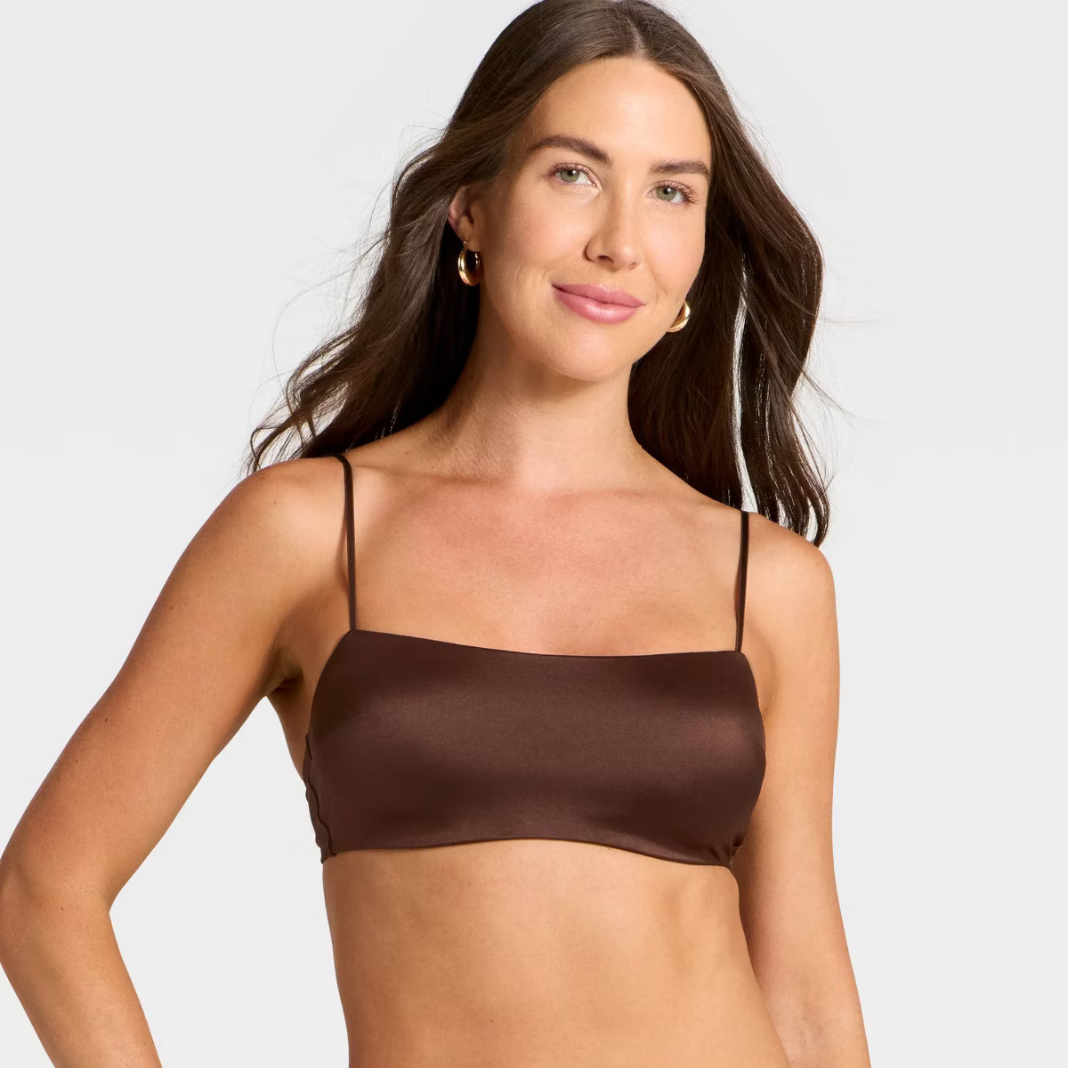 Women's Satin Unlined Scoop Bralette - Auden™ | Target