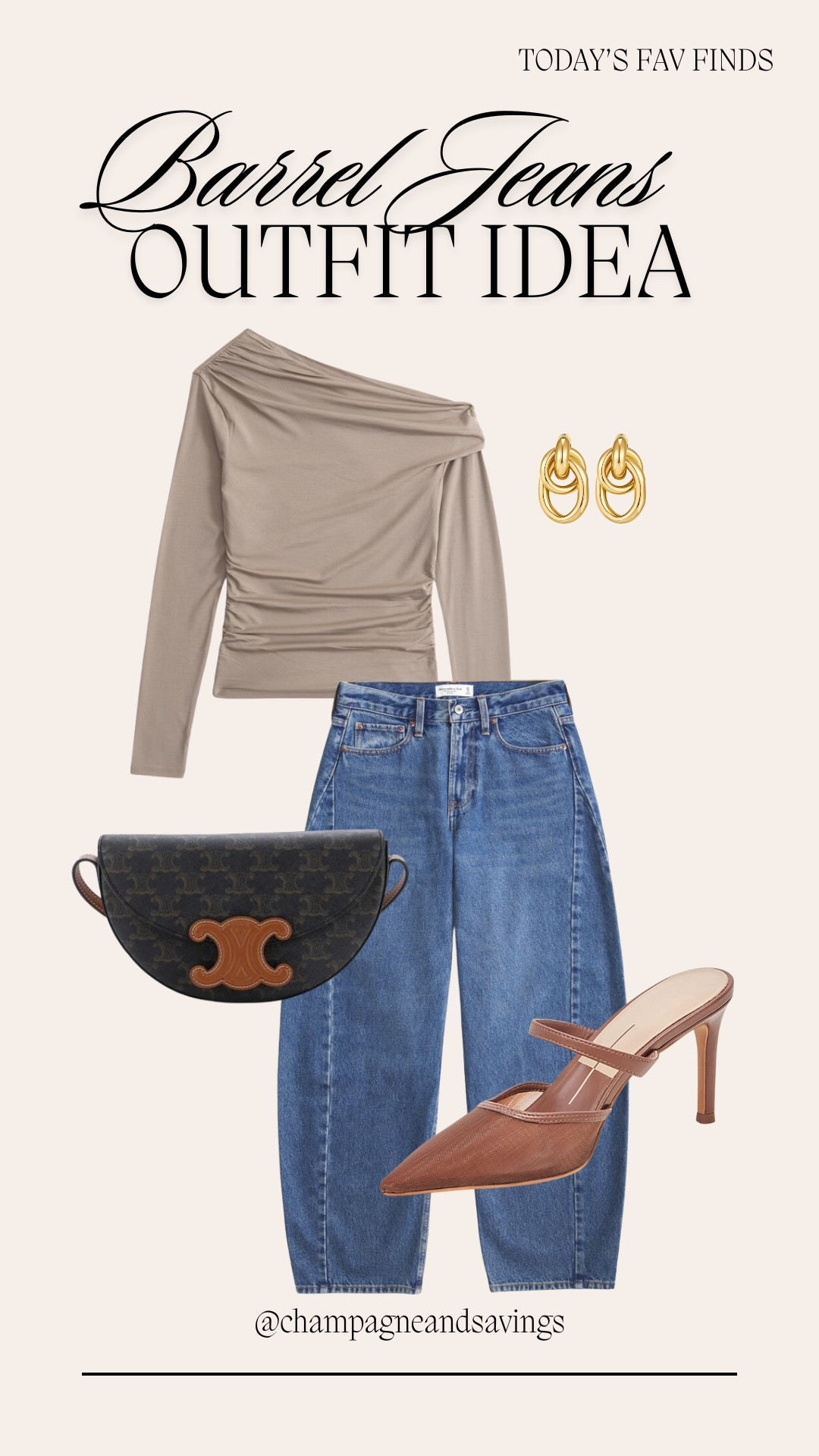 Barrel jeans outfit idea

#LTKFindsUnder50 #LTKStyleTip #LTKFindsUnder100