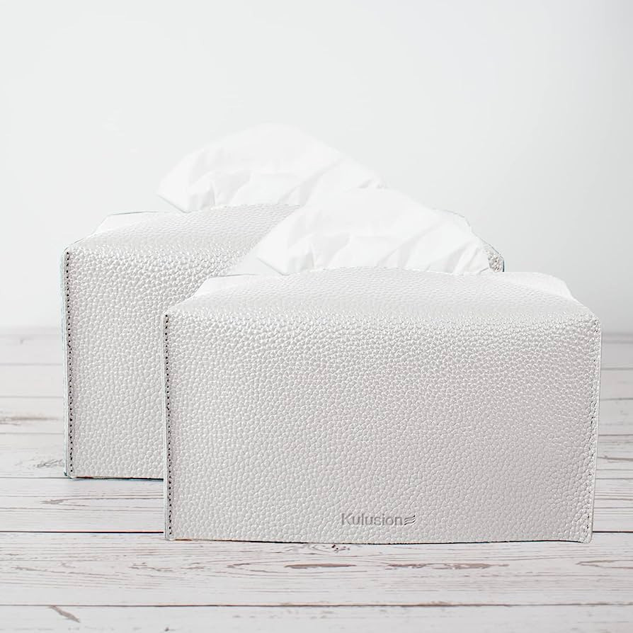 Kulusion 2Pcs Leather Rectangular Tissue Box Holders, Amazon Finds Amazon Deals Amazon Sales | Amazon (US)