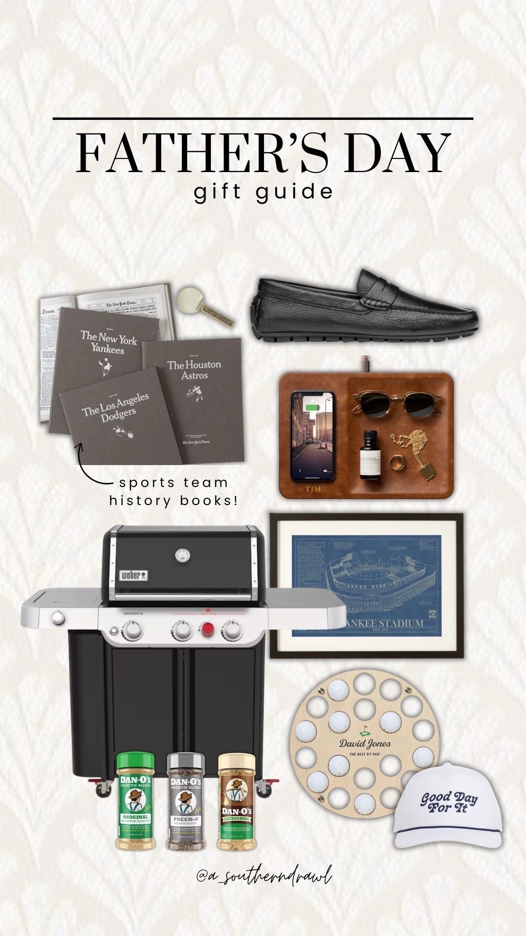 Father’s Day Gift Guide🤍✨

gift guide, gift ideas, gift idea, loafers, jack black set, sports team history books, unique gift ideas, gift ideas for him, for husband, for in laws, spice rack, oura ring, headphones, wireless phone charger station, Grace White, A Southern Drawl 

#LTKGiftGuide #LTKMens #LTKFindsUnder100