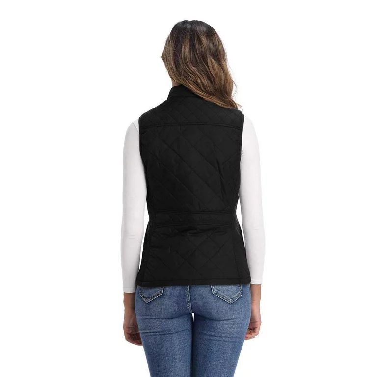 Art3d Women's Vests - Padded Lightweight Vest for Women, Stand Collar Quilted Gilet with Zip Pock... | Walmart (US)
