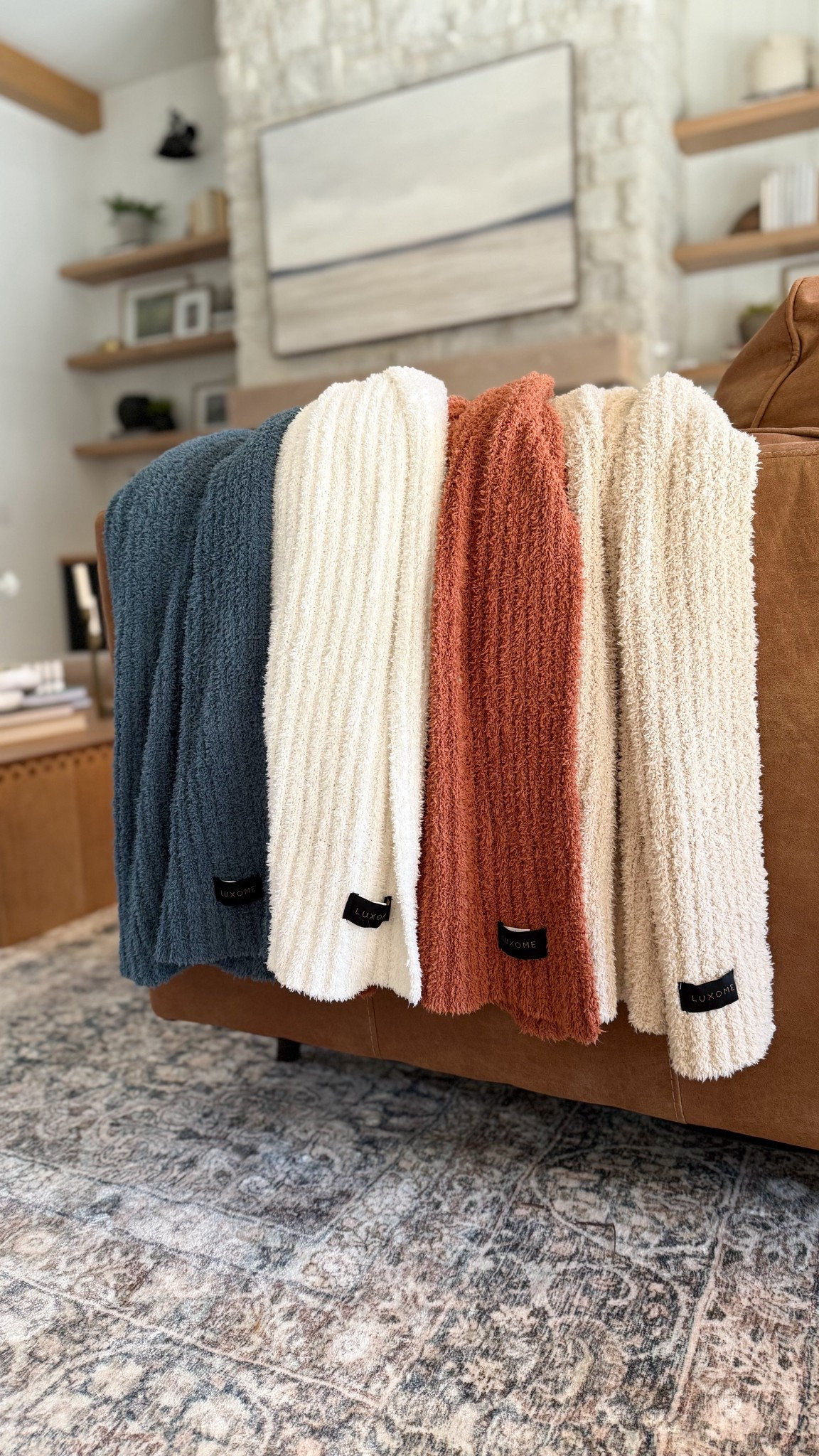 Sometimes the best reset is slowing down. Creating little moments at home that feel like a deep exhale.
These Ultra Plush Throws from @luxome are addicting. We have them in four colors (and there are more!) because we all fight over them during family movie nights. The perfect way to cuddle and unwind.
The robes are just as good! I had the Ocean one, but my husband stole it, so got the Blush for myself. Now we have his and hers, perfect for lounging, downtime, or stepping out of the hot tub.
Slower mornings, earlier nights, and cozy pieces like this make staying in feel intentional, not lazy. How are you giving yourself a soft reset this year? #feelthelove #luxomecomfort #newyear #loungewearsets #homerefresh #romanticizeyourlife #ad

#LTKmomlife #LTKselfcare #LTKHome