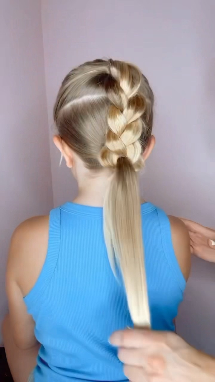 SUMMER HAIRSTYLE FOR GIRLS ✨ Here’s one hairstyle that I just love! It’s actually more of a dutch braid hair hack. I’m sharing my favorite hair products with you, too!

#LTKKids #LTKBeauty
