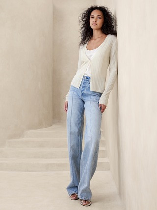 Nezha Merino Cardigan | Banana Republic (US)