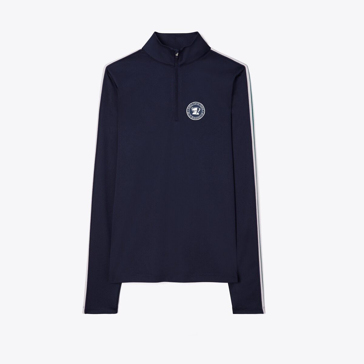 HALF-ZIP PERFORMANCE PULLOVER | Tory Burch (US)