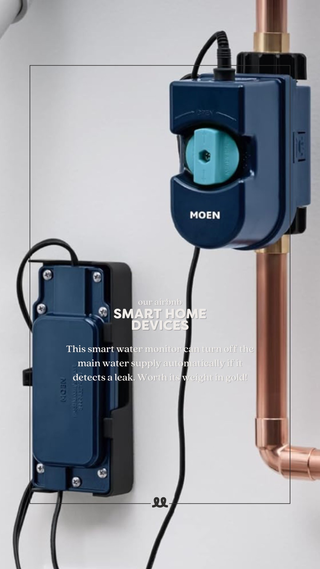 This smart water monitor can turn off the main water supply automatically if it detects a leak. With its weight in gold!

#LTKHome