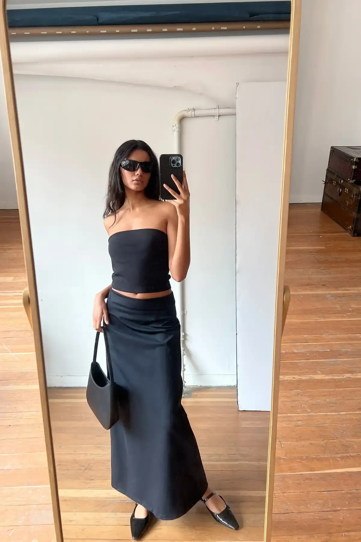 MAXI SKIRT WITH BACK SLIT        0.0 star rating   Write a review           $88.00   
 SK-11528-W... | OAK + FORT