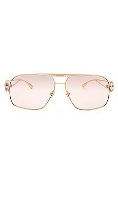 VERSACE Aviator Sunglasses in Pink from Revolve.com | Revolve Clothing (Global)